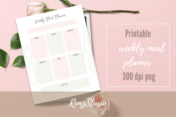 Download Weekly Meal Planner - Premium Resources