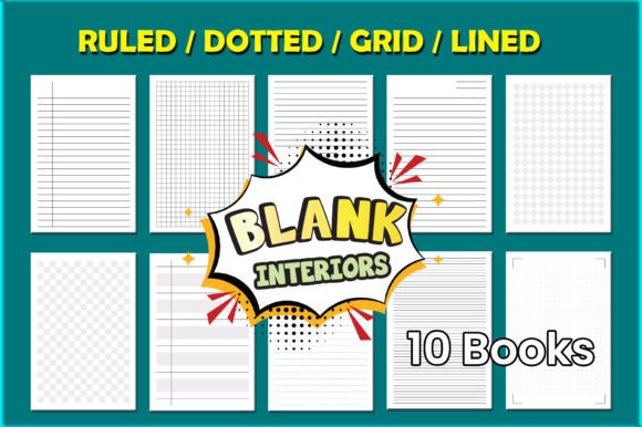 Download Amazon KDP Interiors Bundle 10 Book! - Interiors Collection